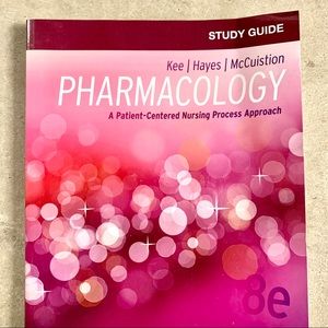Pharmacology Nursing Study Guide textbook